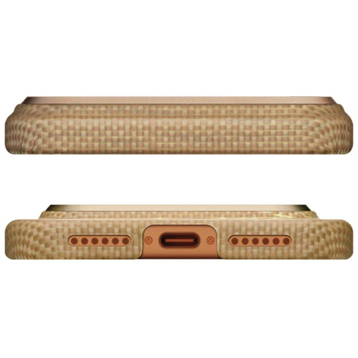Калъф PITAKA Ultra-Slim MagSafe за iPhone 17 Pro Max, златен
