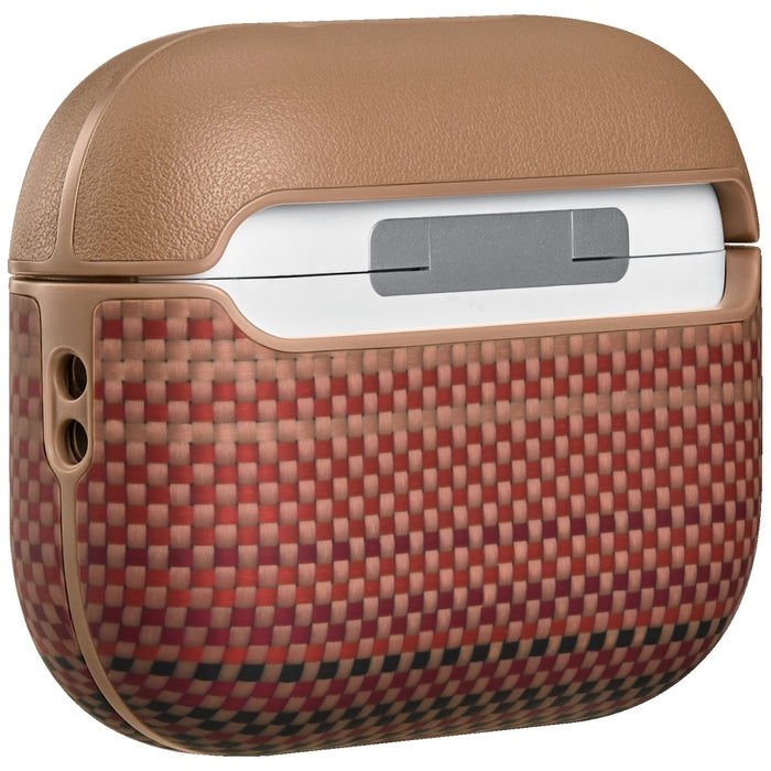 Калъф PITAKA Aramid Fiber за AirPods Pro 3, sunset