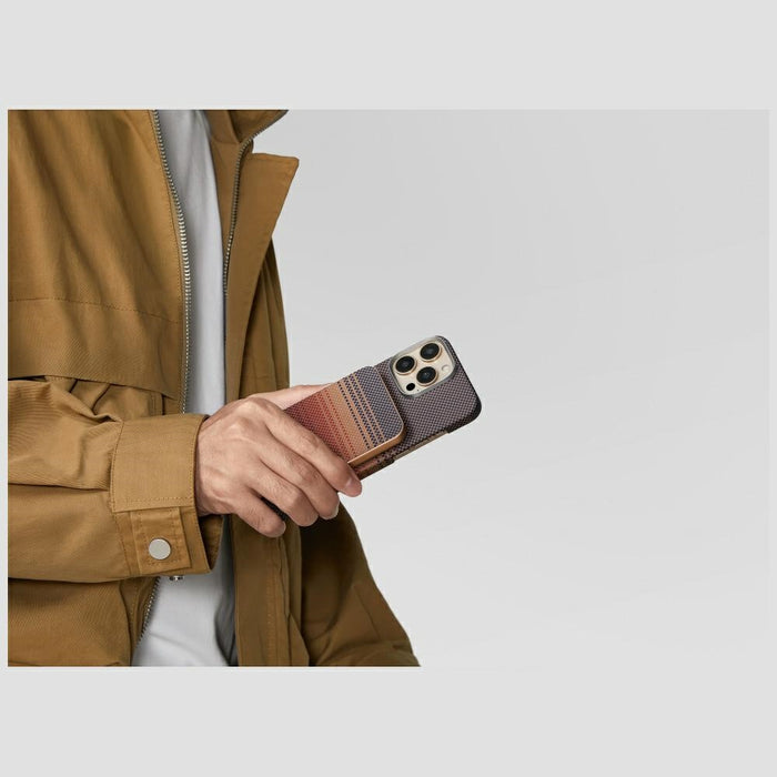 Powerbank PITAKA Aramid Fiber 5000 M0 Qi2 MagSafe, sunset