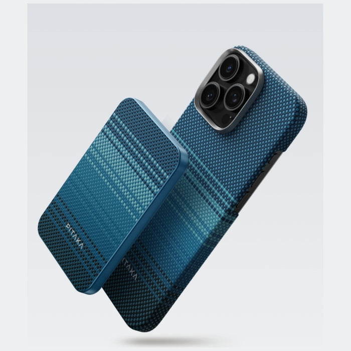 Powerbank PITAKA Aramid Fiber M0 Qi2 MagSafe moonrise
