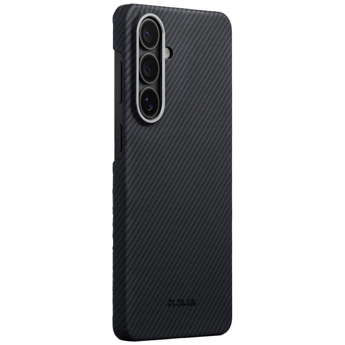 Калъф PITAKA Edge Case MagSafe за Samsung Galaxy S26, черно-сив