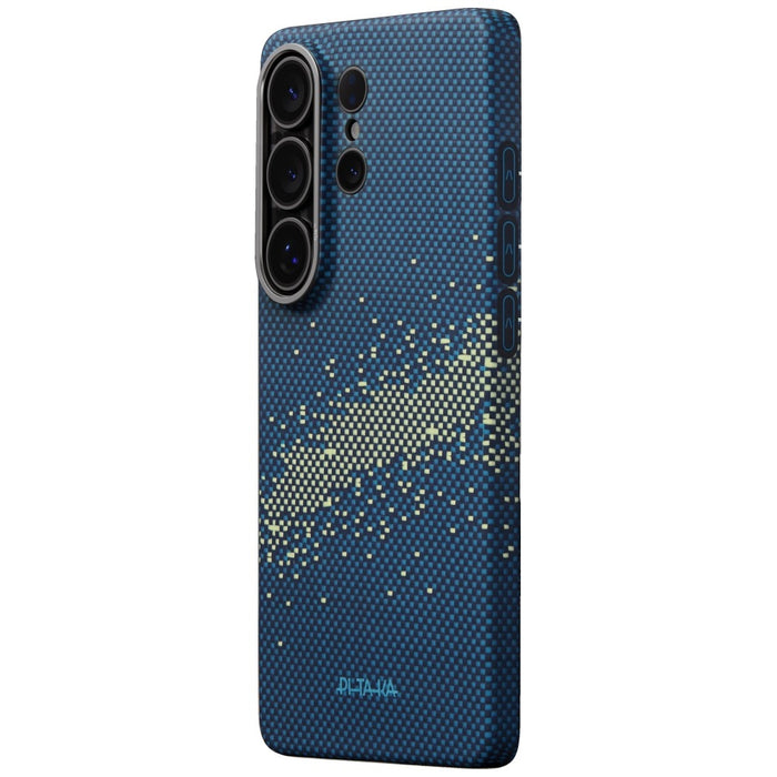 Калъф PITAKA Edge Case MagSafe за Samsung Galaxy S26 Ultra, млечна галактика