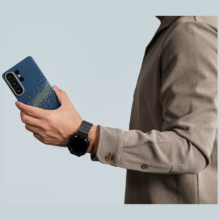 Калъф PITAKA Edge Case MagSafe за Samsung Galaxy S26 Ultra, млечна галактика