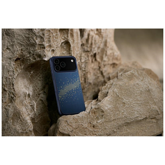 Калъф PITAKA StarPeak Aramid ProGuard MagSafe за iPhone 17 Pro, Milky Way Galaxy