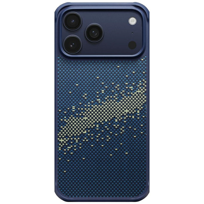 Калъф PITAKA StarPeak Aramid ProGuard MagSafe за iPhone 17 Pro Max, милки уей галаксі