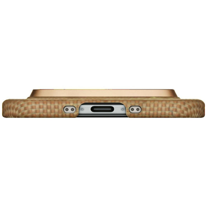 Калъф PITAKA Ultra-Slim MagSafe за iPhone 17, golden glint