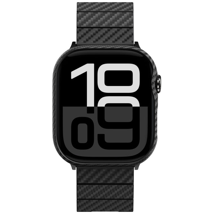 Калъф PITAKA Air Case за Apple Watch 10 / 11 (46 мм), черно-сив