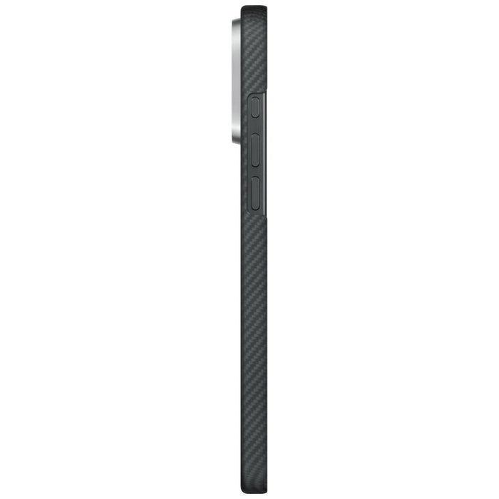 Калъф PITAKA Ultra-Slim PitaTap MagSafe за iPhone 16 Pro, черно-сив