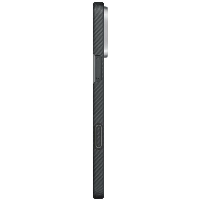 Калъф PITAKA Ultra-Slim PitaTap MagSafe за iPhone 16 Pro, черно-сив