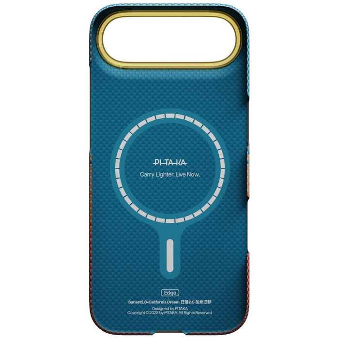 Калъф PITAKA Edge Case California Dream 01 за iPhone Air, sunset