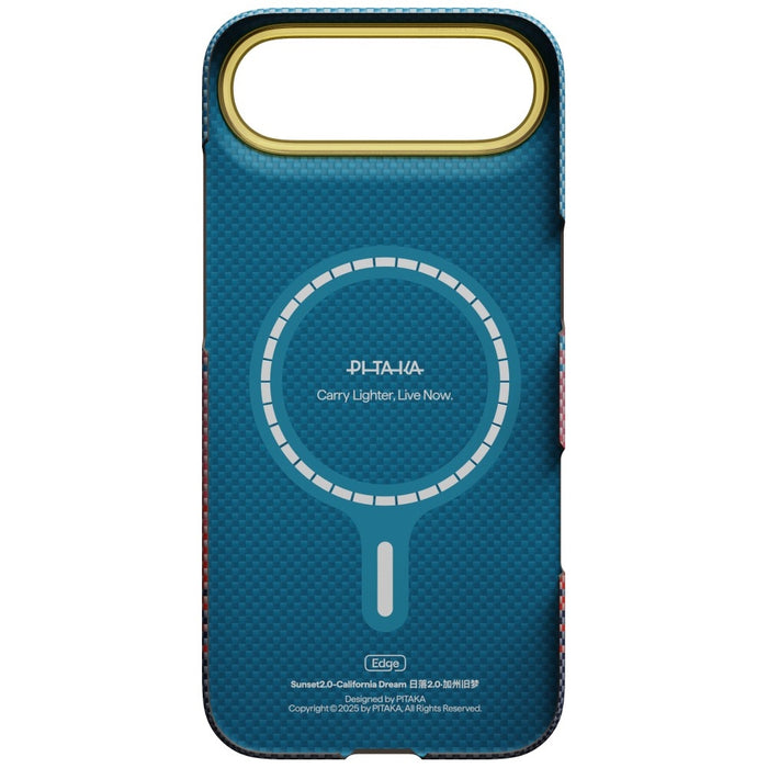 Калъф PITAKA Edge Case California Dream 03 за iPhone Air, sunset