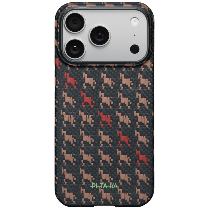 Калъф PITAKA Edge Case Happiness Rides In за iPhone 17 Pro Max, ebon kylin