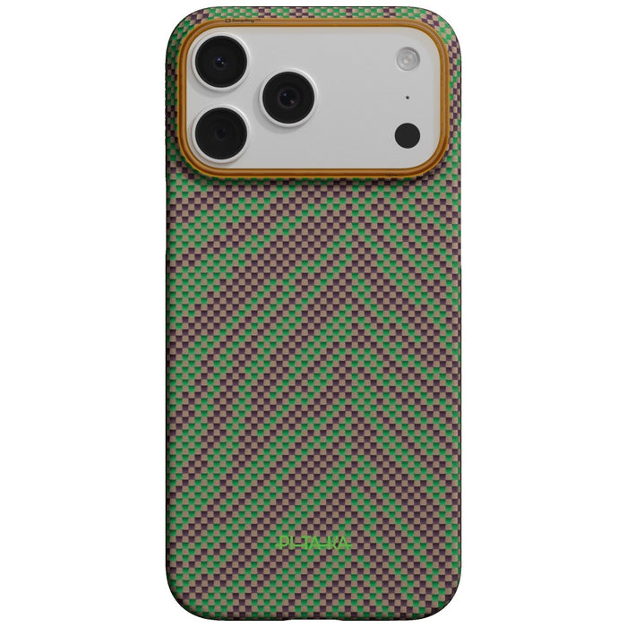 Калъф PITAKA Edge Case Breath of Veins за iPhone 17 Pro, sprout surge