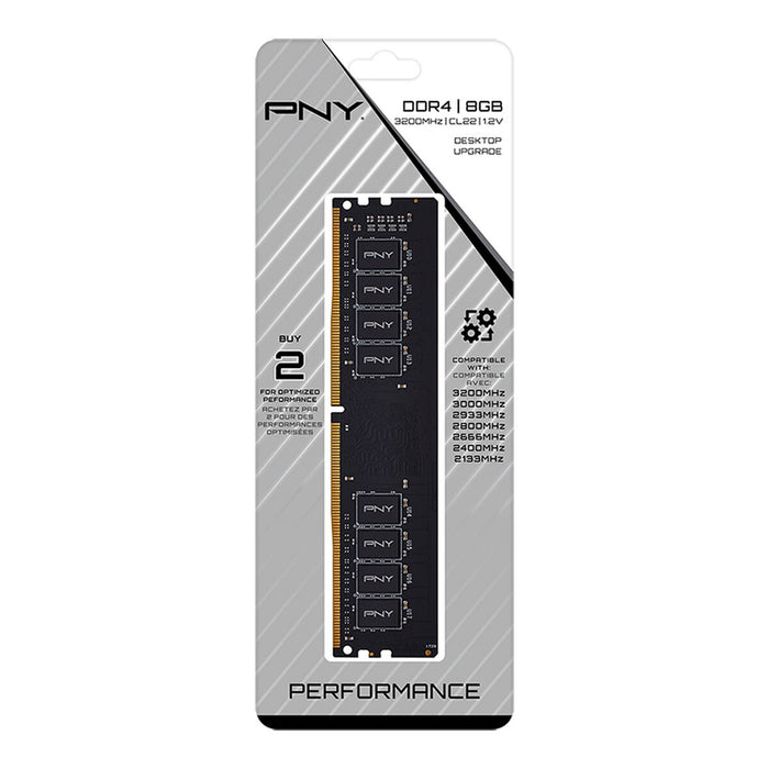 RAM памет PNY MD8GSD43200-TB 8 GB DDR4 3200 MHz CL22