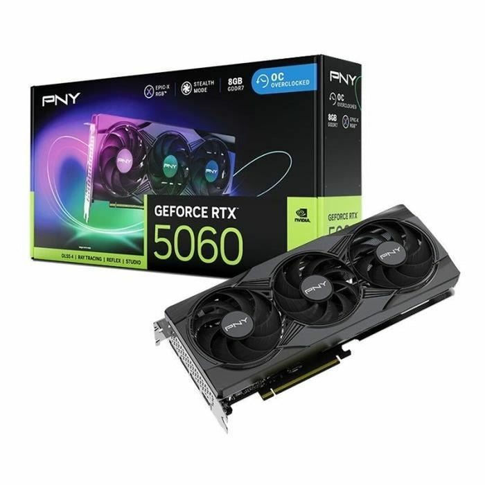Графична карта PNY GEFORCE RTX 5060 8 GB GDDR7