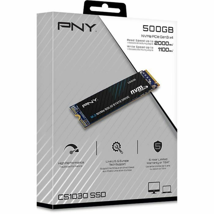 Твърд диск PNY CS1030 500 GB SSD