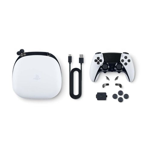 Безжичен контролер Sony PS5 DualSense Edge, бял