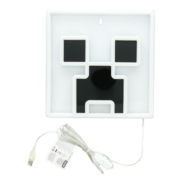 Лампа Paladone: Minecraft - Creeper Wall Mountable LED Neon Light, PP14020MCFVN