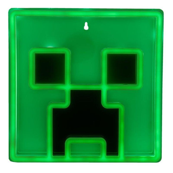 Лампа Paladone: Minecraft - Creeper Wall Mountable LED Neon Light, PP14020MCFVN