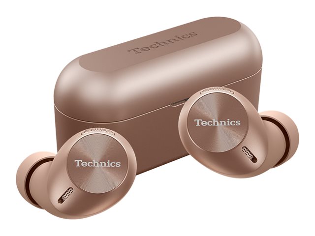 TECHNICS True Wireless слушалки Bluetooth Multipoint Pairing Гласови асистенти IPX4 розово злато