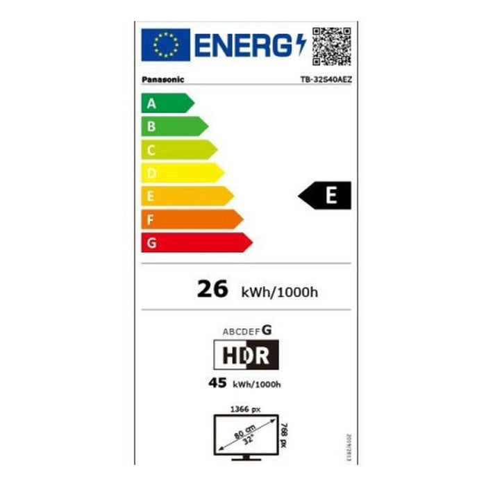 Смарт телевизор Panasonic TB32S40AEZ Full HD HD 32" LED