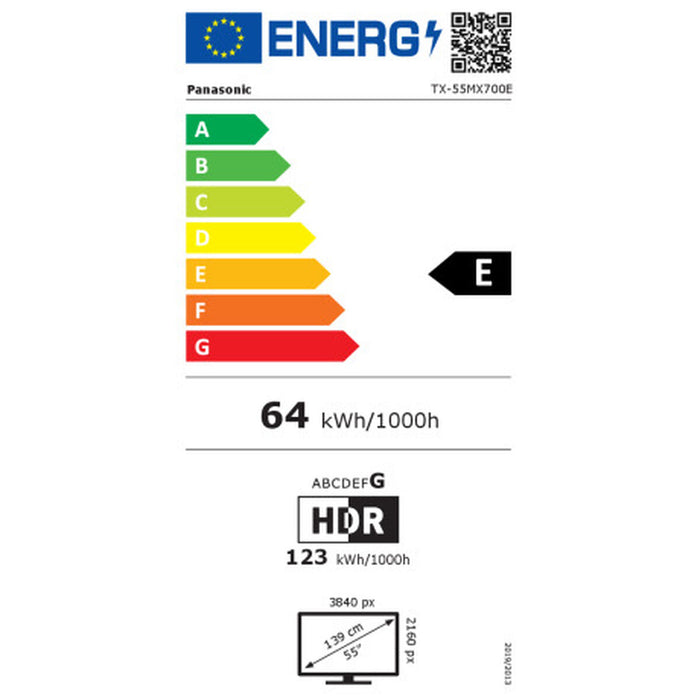 Смарт телевизор Panasonic TX55MX700E LED 4K Ultra HD 55"