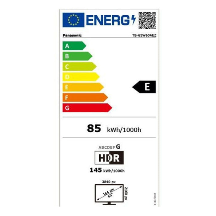 Смарт телевизор Panasonic TB65W60AEZ   65 4K Ultra HD 65" HDR