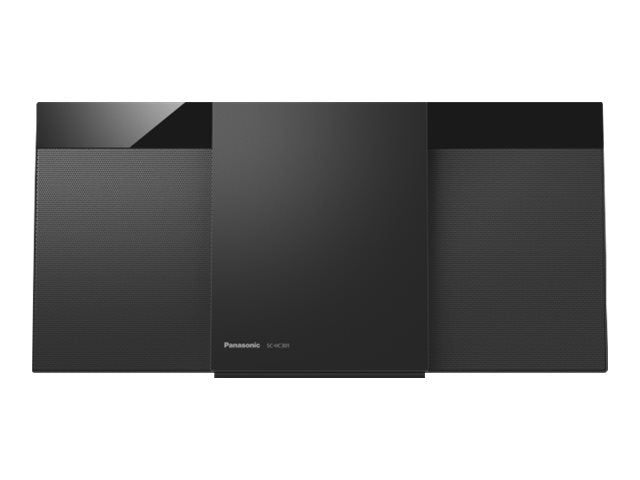 PANASONIC Micro Hi-Fi система 20W CD-R/RW 3,5 мм аудио вход Bluetooth USB черен