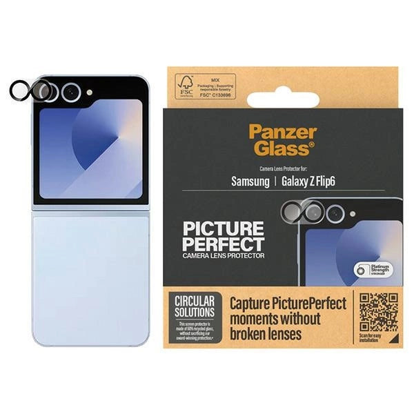 PanzerGlass Picture Перфектна защита на камерата за Samsung Galaxy Z Flip 6