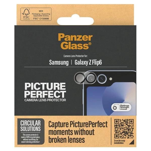 PanzerGlass Picture Перфектна защита на камерата за Samsung Galaxy Z Flip 6