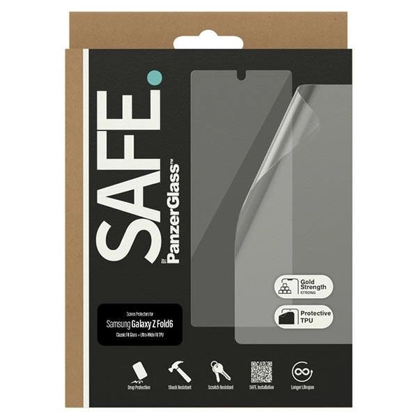SAFE by PanzerGlass комплект закалено стъкло + защитно фолио за Samsung Galaxy Z Fold 6