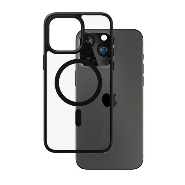 CARE by PanzerGlass Urban Combat Case MagSafe за iPhone 15 Pro Max - черен