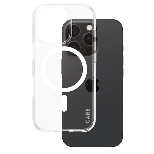 Флагмански калъф CARE by PanzerGlass iPhone 16 Pro 6.3"" черен/черен MagSafe 1346