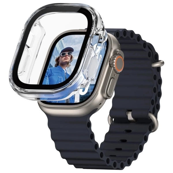 PanzerGlass Snappie Full Body Tempered Glass за Apple Watch Ultra 2 - прозрачен