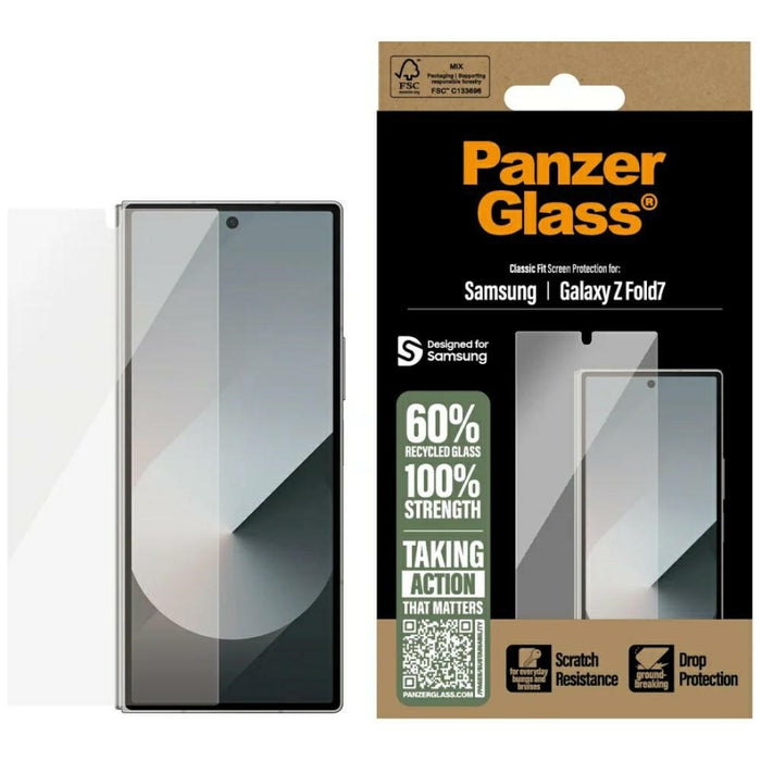 Закалено стъкло PanzerGlass Classic Fit за Samsung Galaxy Z Fold 7