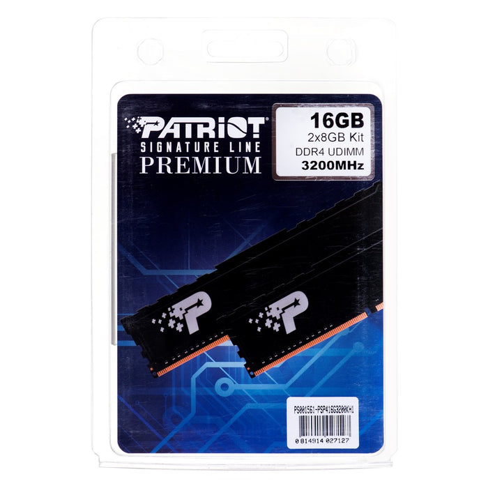 Patriot Memory Signature Premium PSP416G2666KH1 модул памет 16 GB 2 x 8 GB DDR 3200 MHz