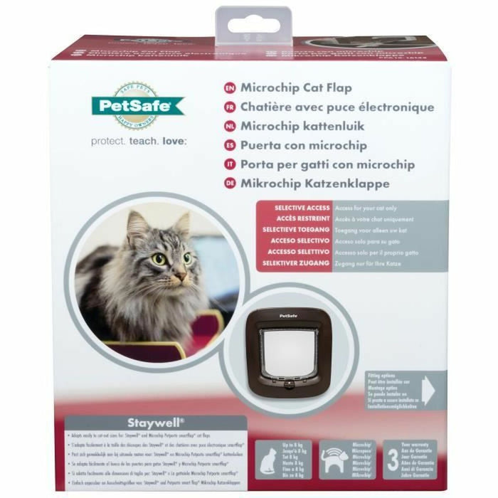 Котешка Клапа на Врата PetSafe PPA19-16811 Кафяв 22 x 23,9 cm