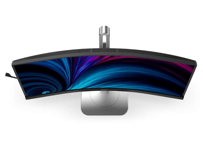 Philips, 34B2U5600C, 34" извит, 1500R VA, WLED, 3440x1440@120Hz, 4ms GtG, 300cd m/2, 4000:1, 50M:1 SC, Adaptive Sync, FlickerFree, Eyesafe, 5Wx2, Tilt, Height Adjust, Въртящ се, 2xHDMI, DP, USB хъб
