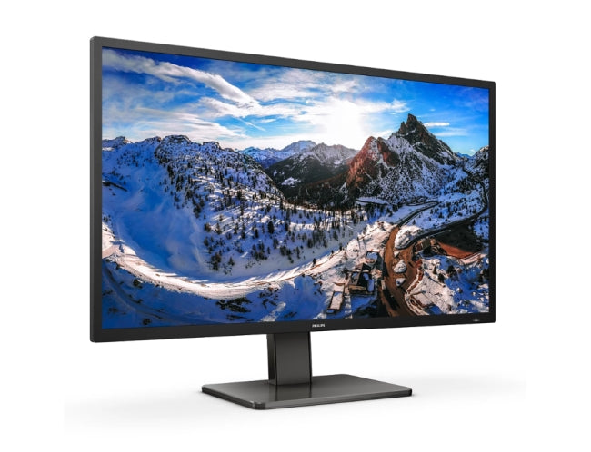 Philips 439P1, 42.5" VA WLED, 3840x2160@60Hz, 4ms GtG, 400cd m/2, 4000:1, 50M:1 DCR, Adaptive Sync, FlickerFree, LowBlue Mode, 5Wx2, Tilt, Height Adjust, Swivel, 2xHDMI, DP, USB хъб