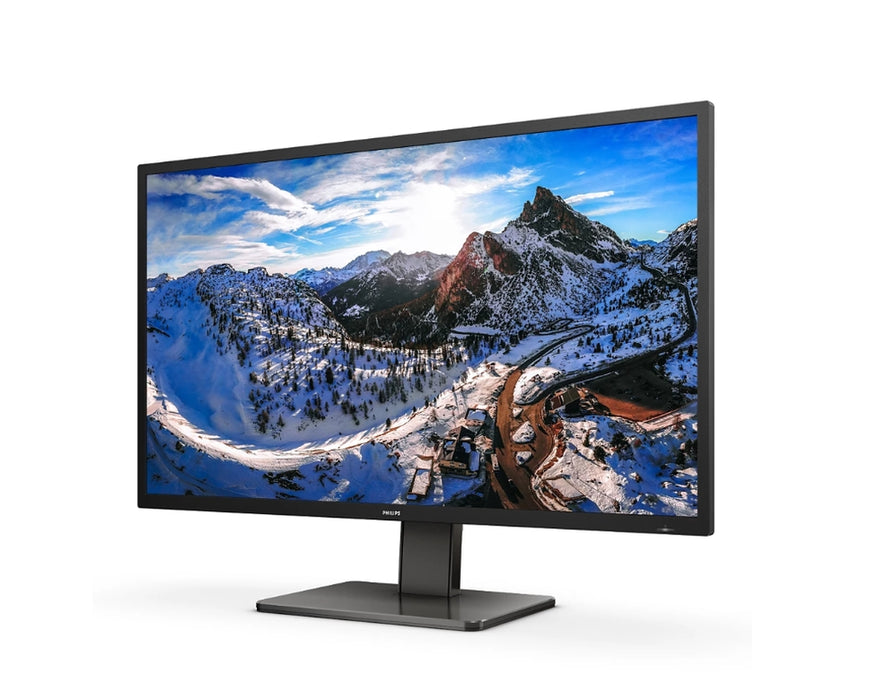 Philips 439P1, 42.5" VA WLED, 3840x2160@60Hz, 4ms GtG, 400cd m/2, 4000:1, 50M:1 DCR, Adaptive Sync, FlickerFree, LowBlue Mode, 5Wx2, Tilt, Height Adjust, Swivel, 2xHDMI, DP, USB хъб