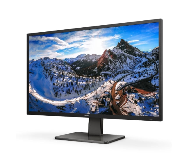 Philips 439P1, 42.5" VA WLED, 3840x2160@60Hz, 4ms GtG, 400cd m/2, 4000:1, 50M:1 DCR, Adaptive Sync, FlickerFree, LowBlue Mode, 5Wx2, Tilt, Height Adjust, Swivel, 2xHDMI, DP, USB хъб