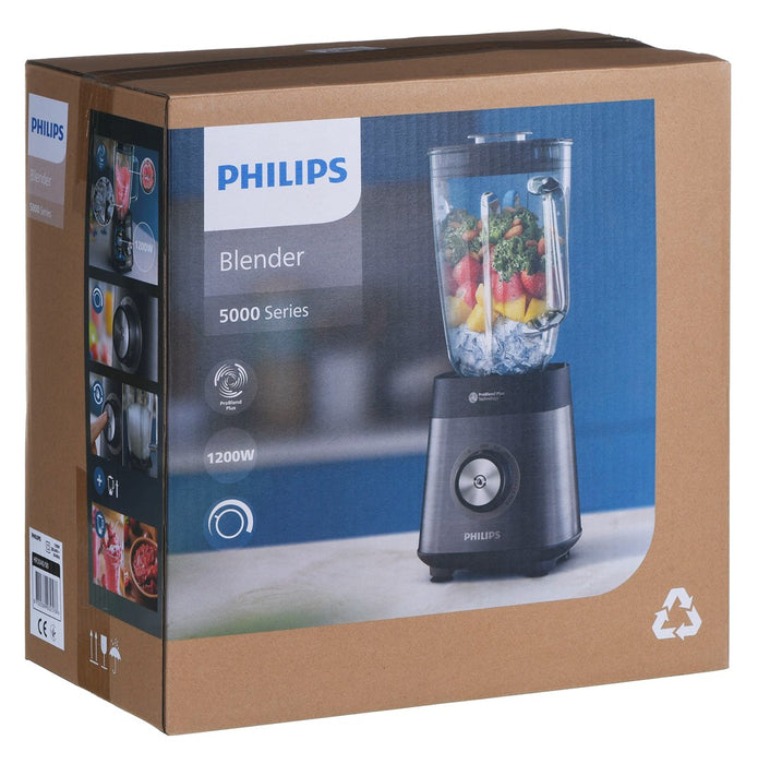 Philips 5000 Series Настолен блендер HR3040/00 2 l 1200 W Черен