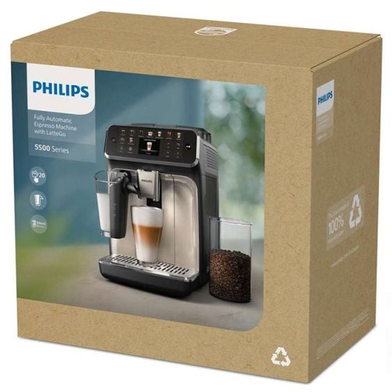 Кафемашина PHILIPS LatteGo EP5544/50