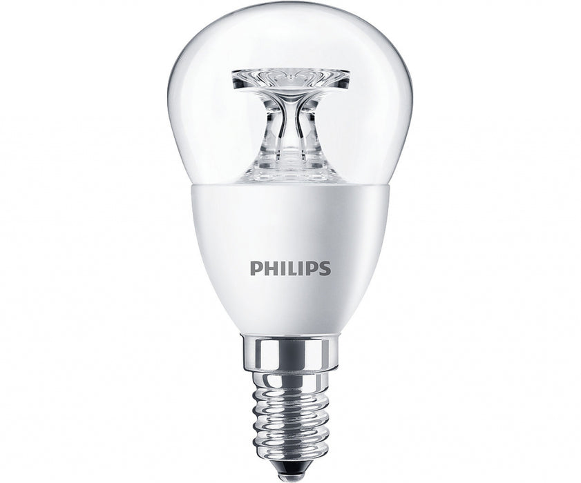 Крушка Philips Core LED 5,5 = 40W 840/P45 E14 сфера прозрачна