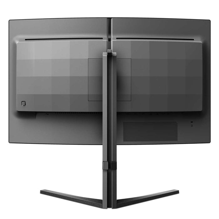 Philips Evnia 27M2C5500W, 27" Curved 1000R, Fast VA, WLED, 2560x1440@240Hz, 1ms GtG, 0.5ms MPRT, 400cd m/2, 3000:1, Mega Infinity DCR, Adaptive Sync, FlickerFree, LowBlue Mode, Tilt, Регулиране на височината, завъртане, 2xHDMI, 2xDP, USB хъб
