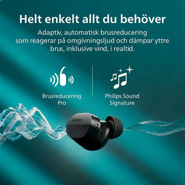 Слушалки Philips TAT5000BK/00 Черен