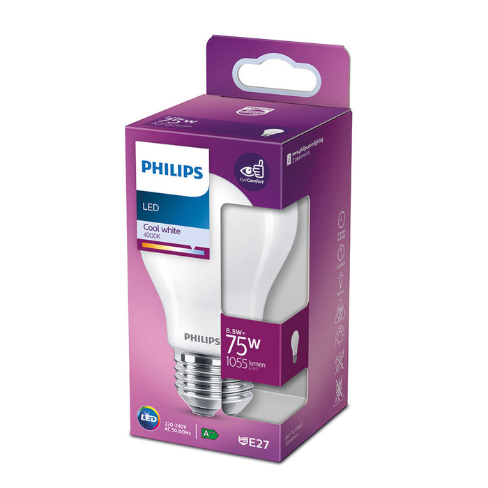 LED крушка Philips Standard E 8,5 W E27 1055 lm Ø 6 x 10,4 cm (4000 K)