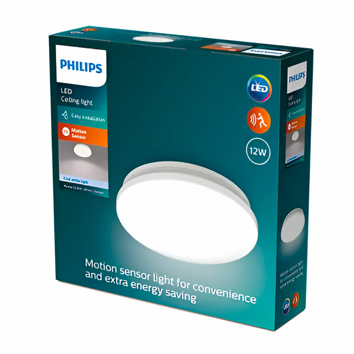 LED Таванна Светлина Philips acuna 12 W Ø 24,5 cm Бял Метал (4000 K)