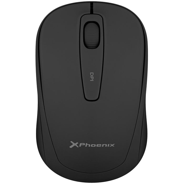 Оптична безжична мишка Phoenix M250 Черен (1 броя)