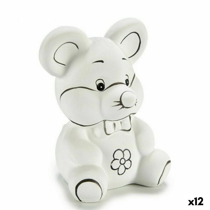 Cпестовна касичка Pincello 19285 19285 Керамика 10 x 13 x 8,5 cm 8 x 12,5 x 9,5 cm 10 x 12,7 x 8 cm (12 броя)